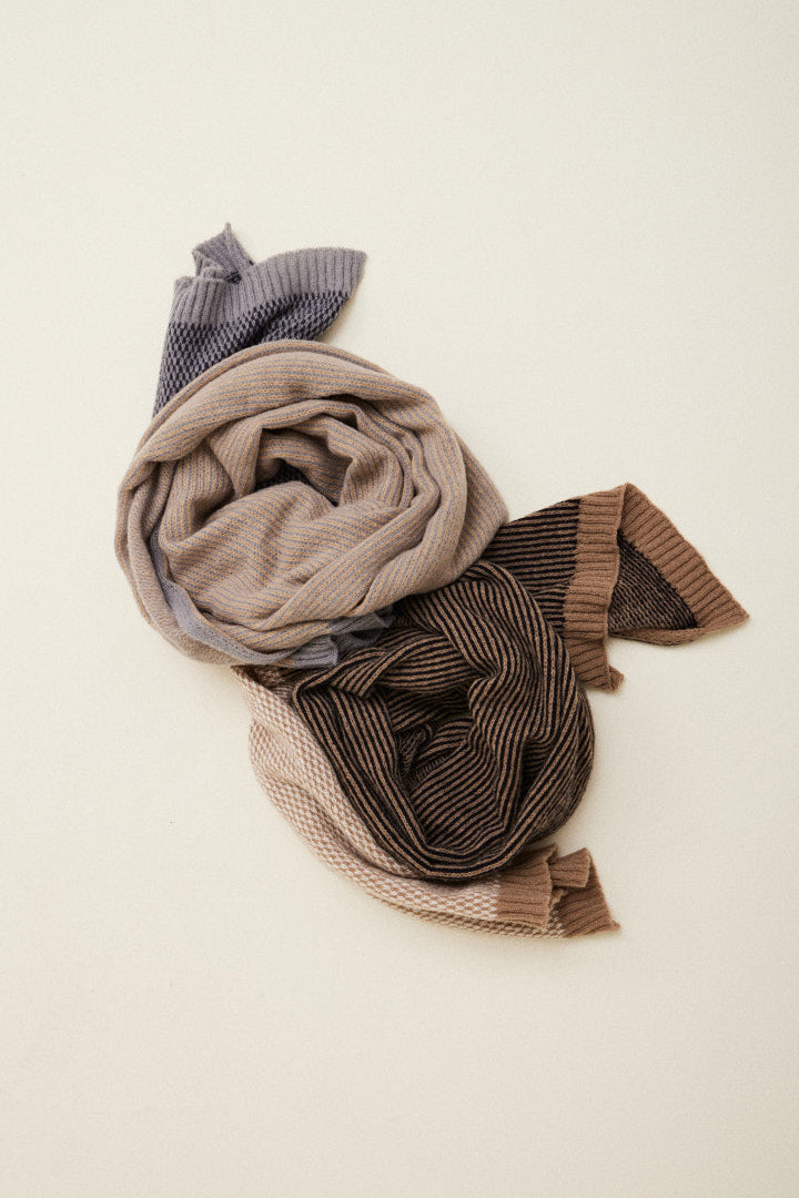 Mix Knit Scarf, Multi