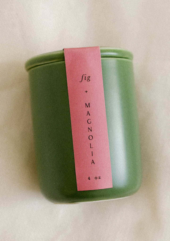 MINI BOTANIST CANDLE, fig & magnolia