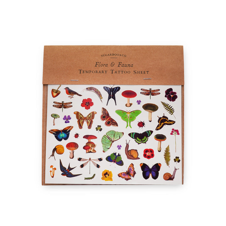 Flora and Fauna Temporary Tattoos - 6