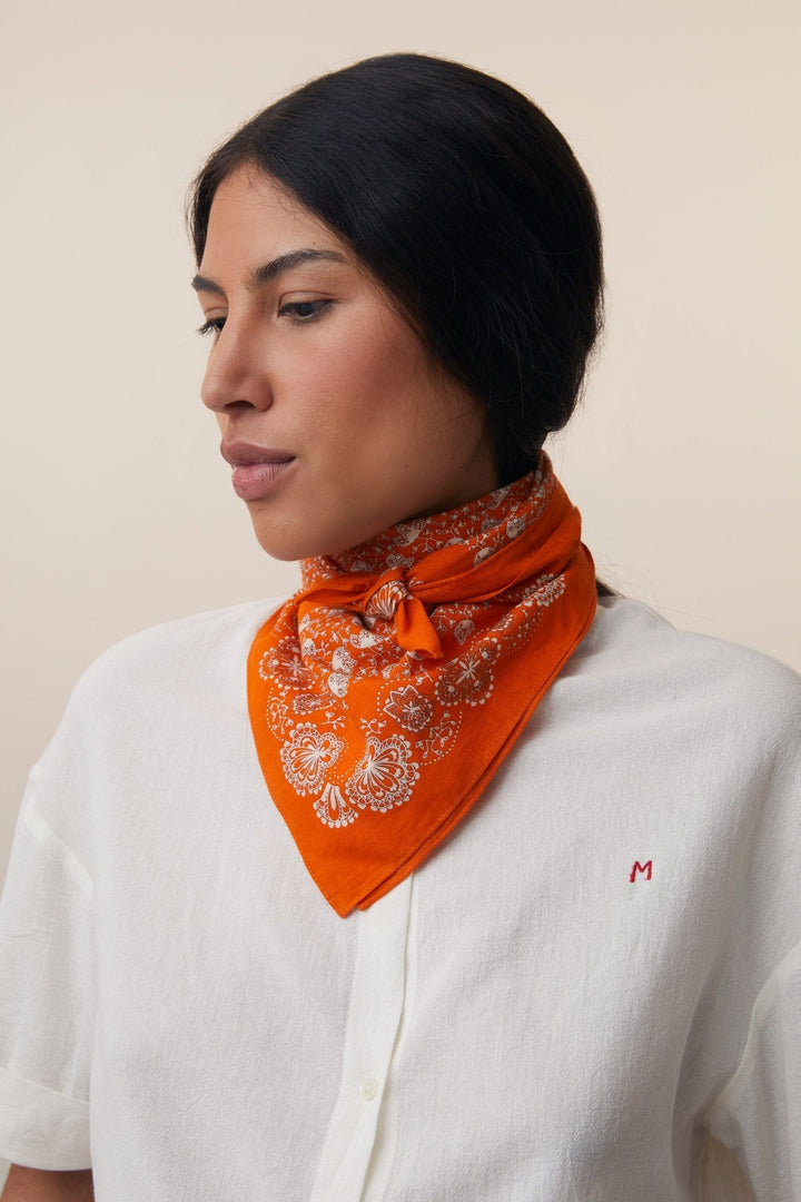 Foulard No. 675, orange
