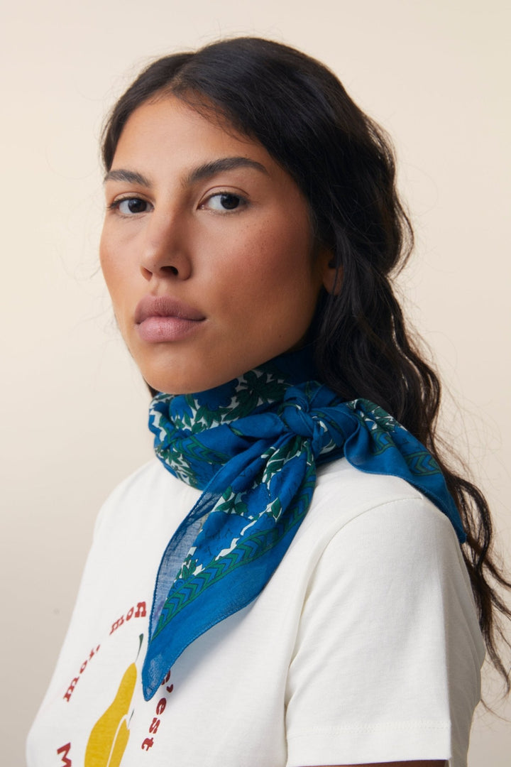 Foulard No. 687, navy blue