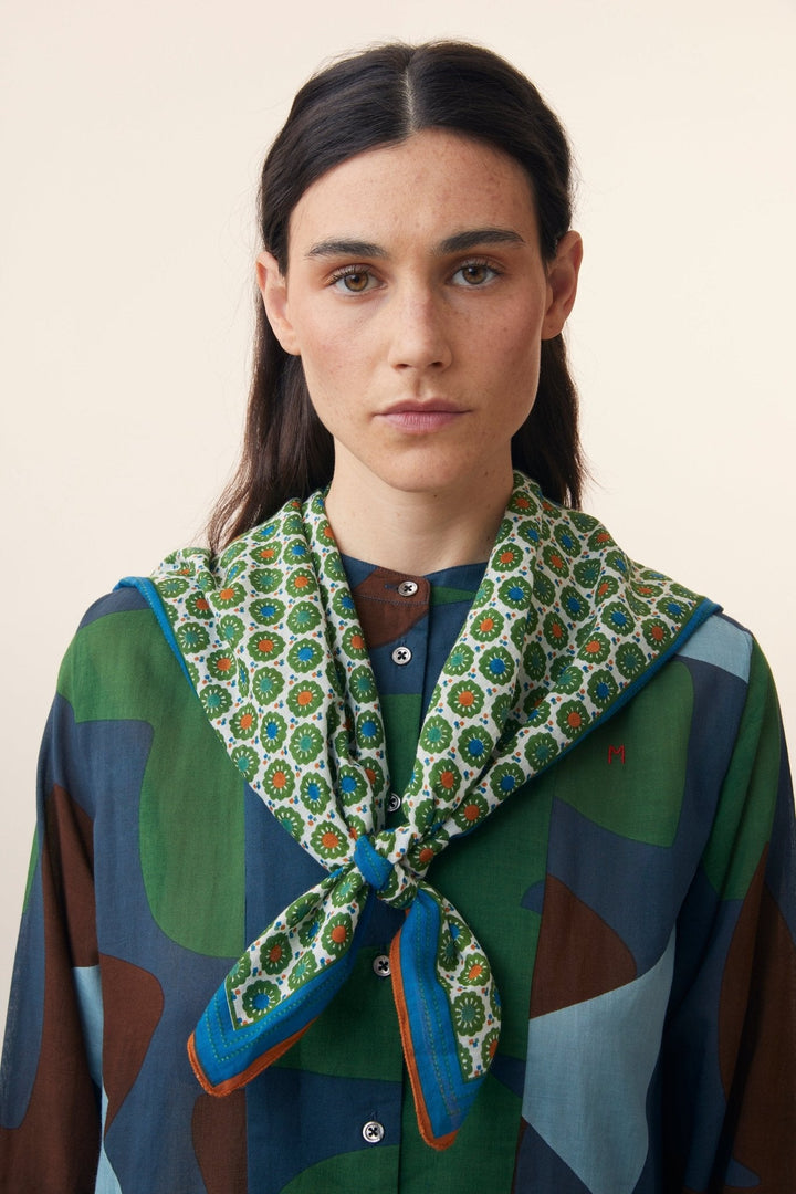 Foulard No. 715, royal blue