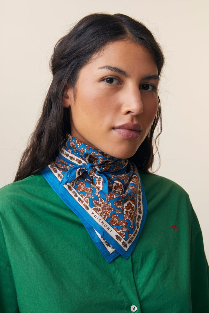 Foulard No. 764, royal blue