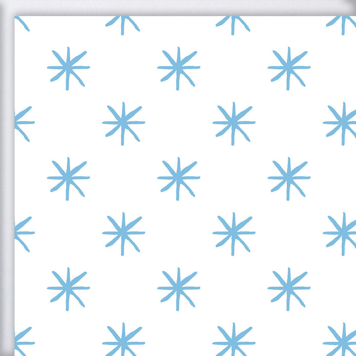 Blue Stars Gift Wrap