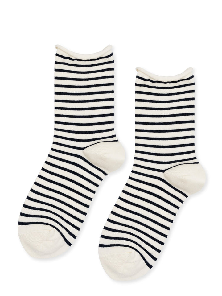 Nautical Stripe Crew, blue