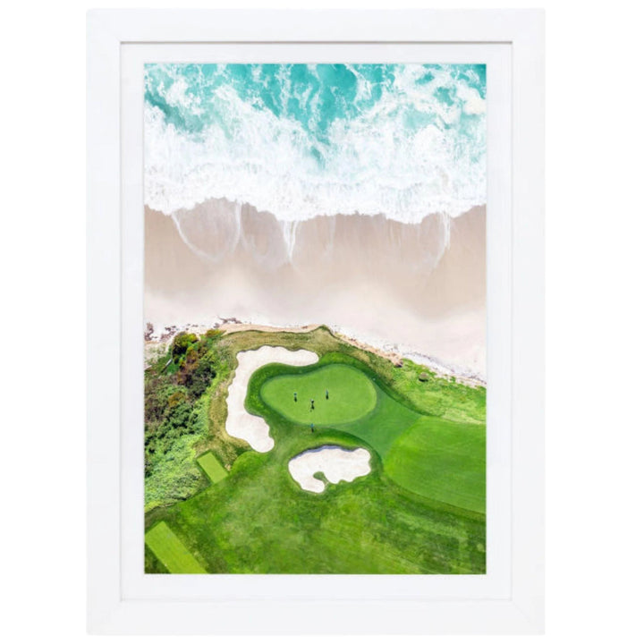 Gray Malin, Hole 10 Pebble Beach , mini, framed