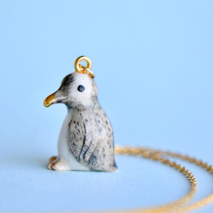 Tiny Penguin Necklace