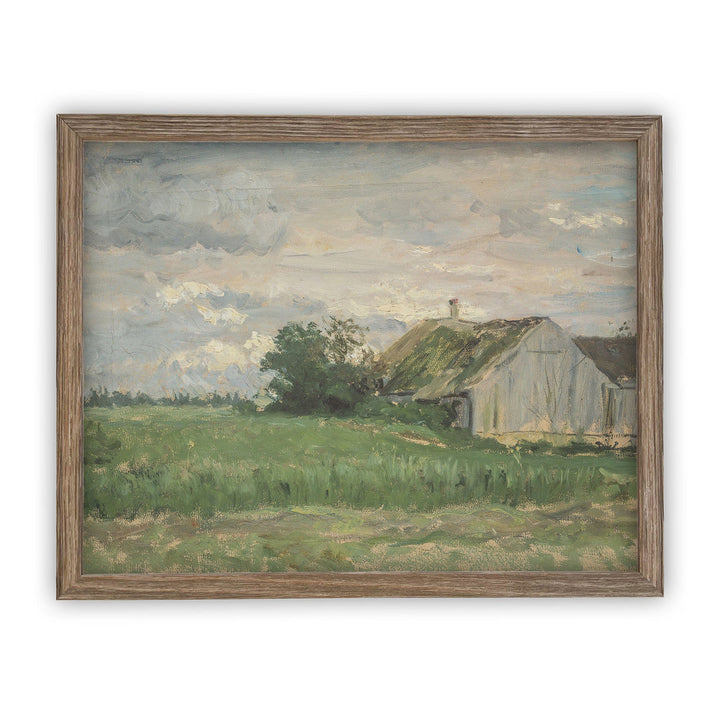 Farmhouse Vintage Art, stinson wood frame, 11 x14