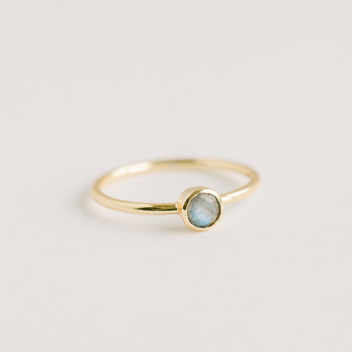 Leona Labradorite Stacking Ring