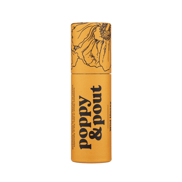 Poppy & Pout Lip Balm, Wild Honey