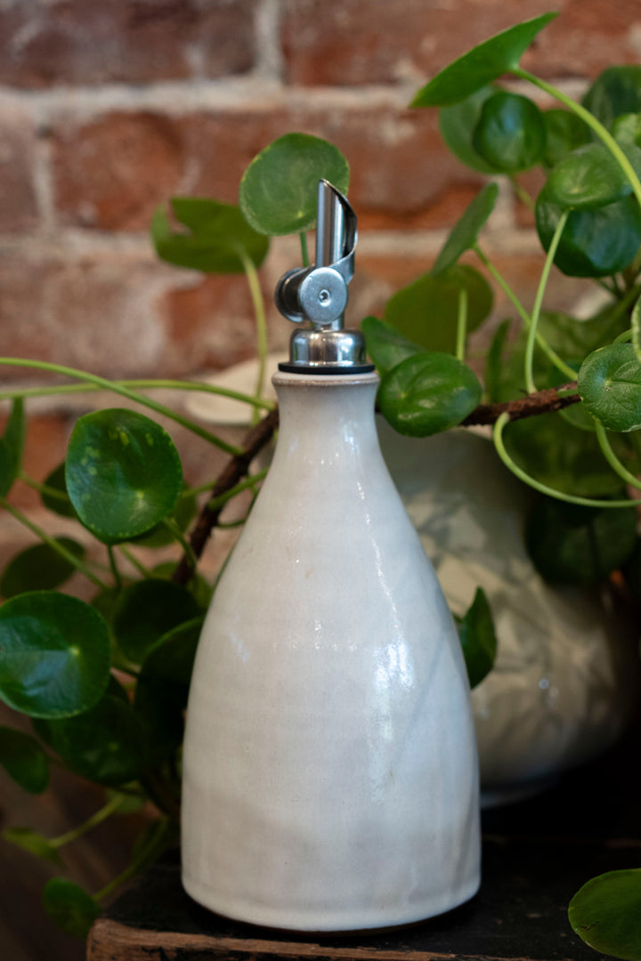 LWP Olive Oil Bottle, white