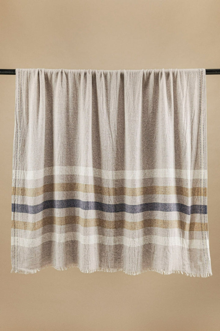 Wool Blanket No 72, taupe
