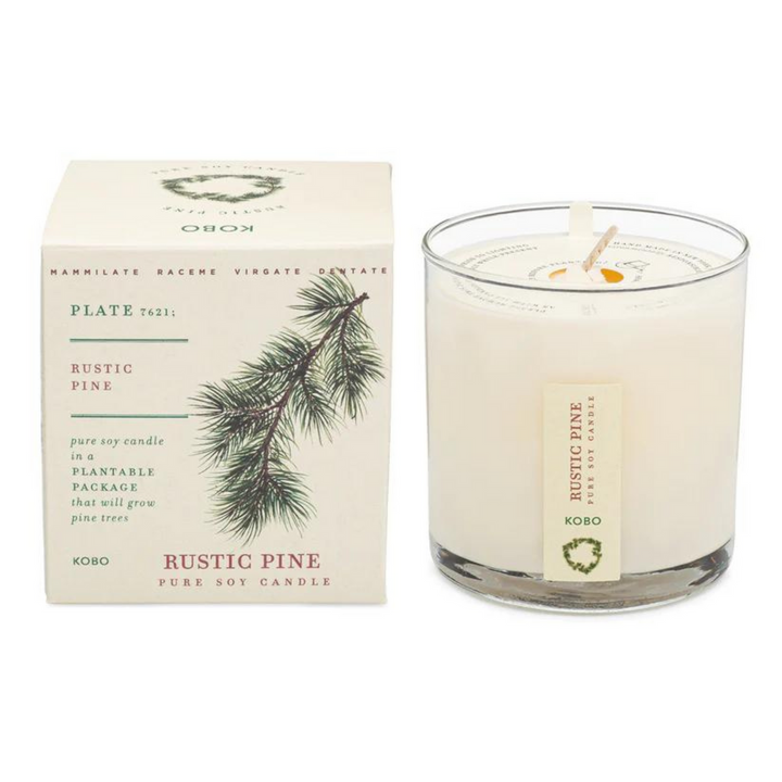 Rustic Pine Candle