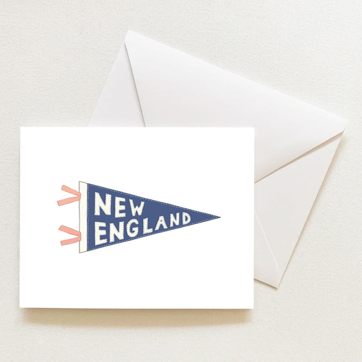 New England Pennant Boxed Note Cards