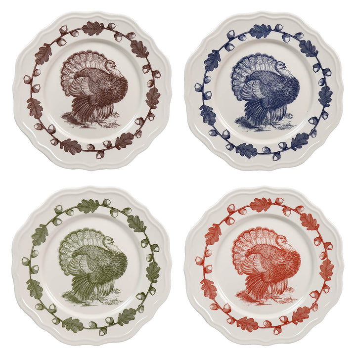 Turkey Scalloped Plate, 10