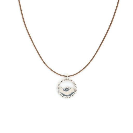 TINY CHARM NECKLACE MOUNTAIN RANGE