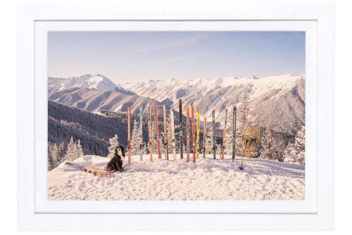 Gray Malin, Aspen Mountain Vista, mini, framed