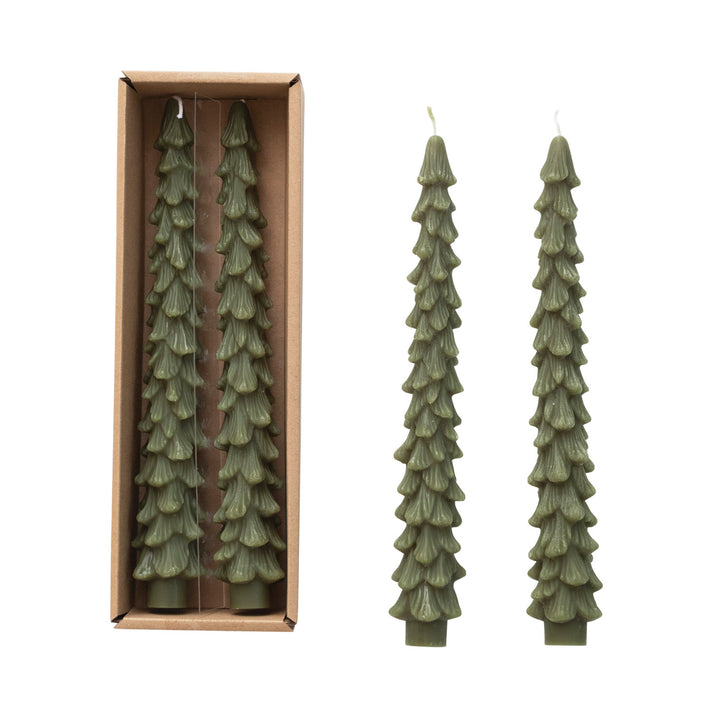 Tree shaped candle