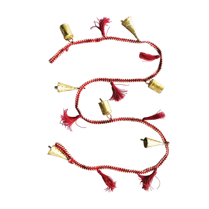 Metal Swedish Bell Garland 72