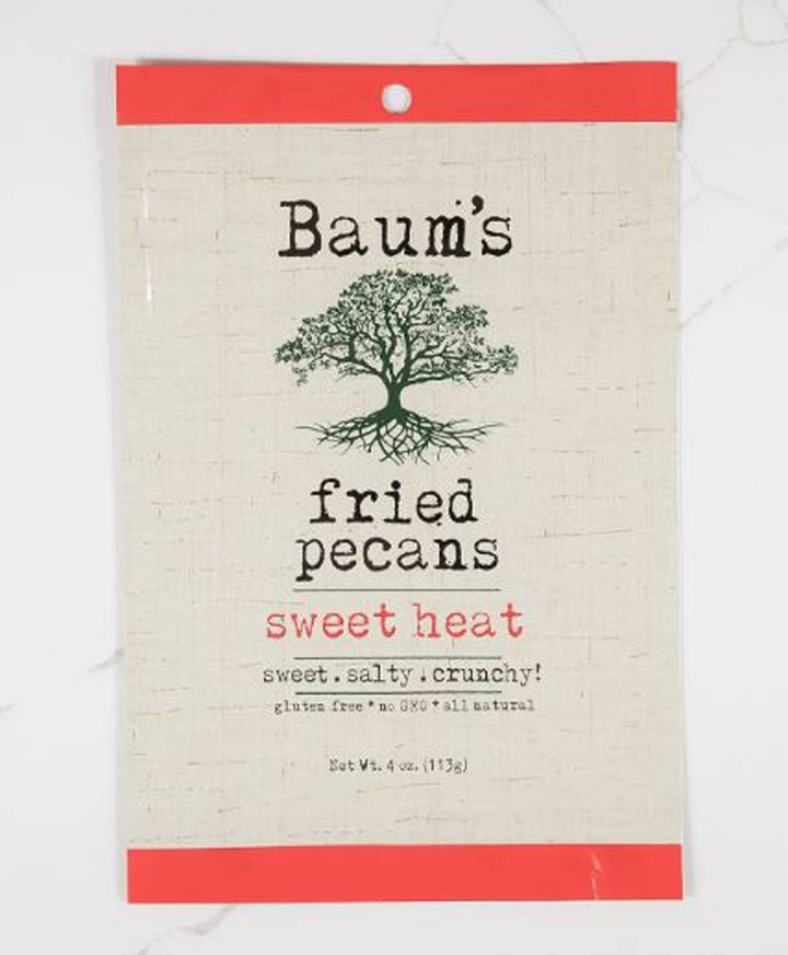 Baum's Fried Pecans Sweet Heat 4 oz.