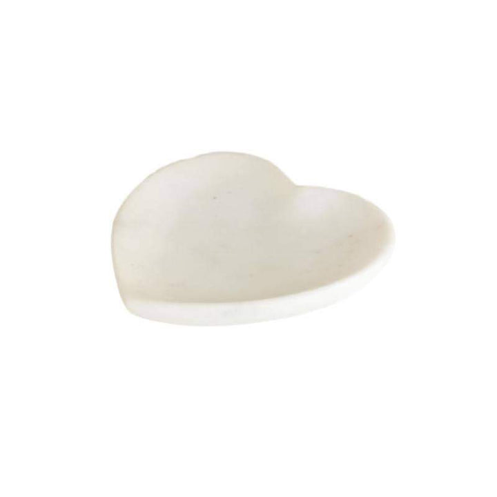 Marble Heart Dishes - Set of 4