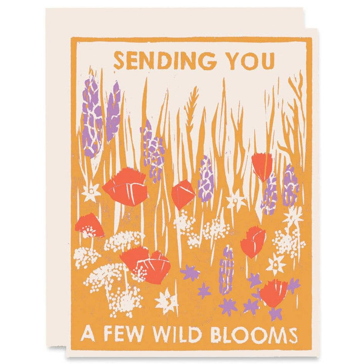 Sending You Wild Blooms Friendship Card