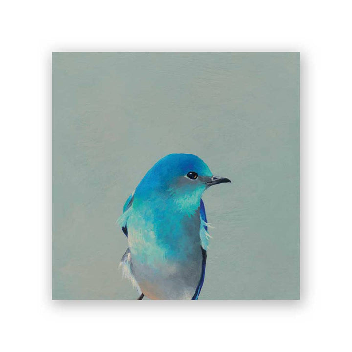 Mountain Bluebird Wood Wall Art Decor