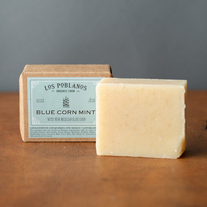 Blue Corn Mint Handmade Soap