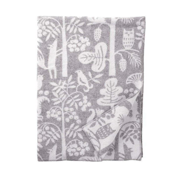 Squirrel 50% recycle wool 50% eco lambs wool Throw