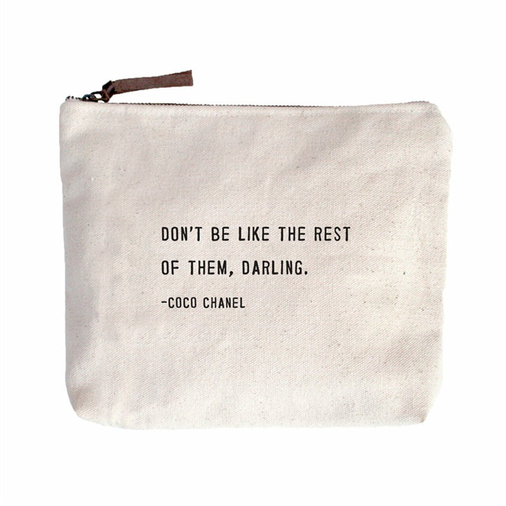 Sugarboo, Canvas Bag, Coco Chanel, Don't Be Like The Rest