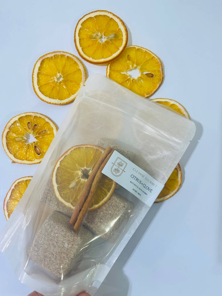 Citrus + Clove Shower Steamers/ Bath Bombs