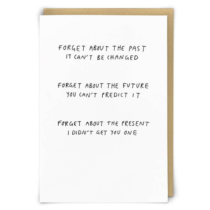 Redback Cards - Forget Birthday Card