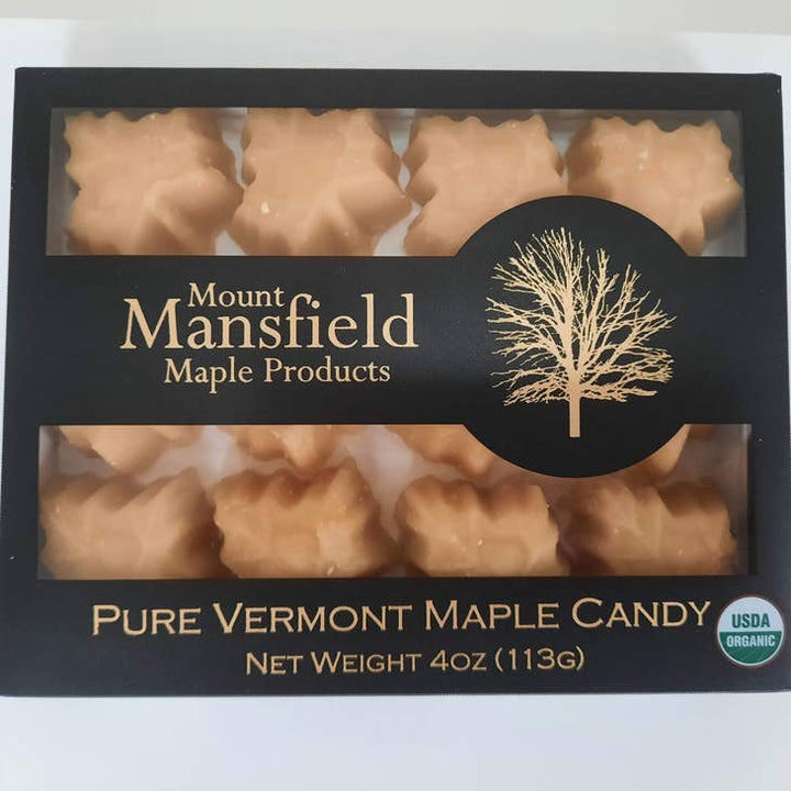 Organic Pure Maple Sugar Candy, 1/4 pd. box