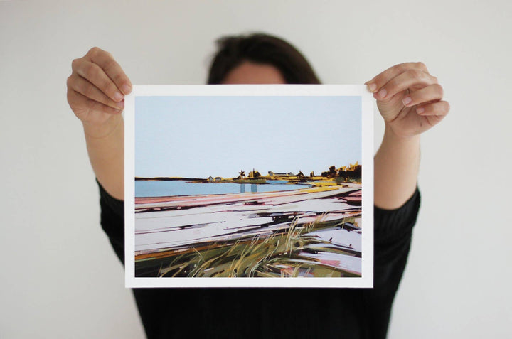 Sarah Madeira Day - Willard Beach | 8 x 10 Print on Canvas | Reproduction of Original