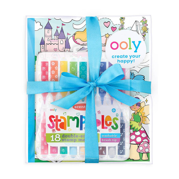 OOLY - Princesses & Fairies Stampables Coloring Pack