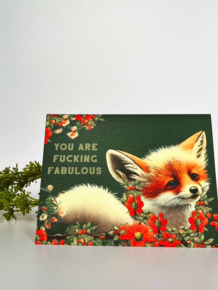 Fabulous Fox Card