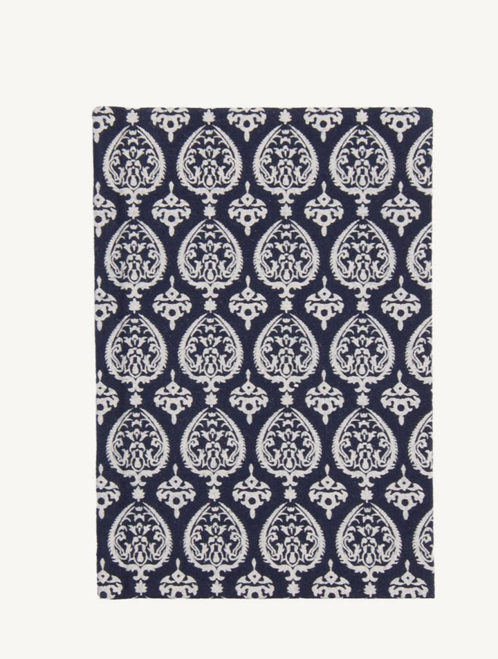 Blockprint Hardbound Journal Medium - Navy