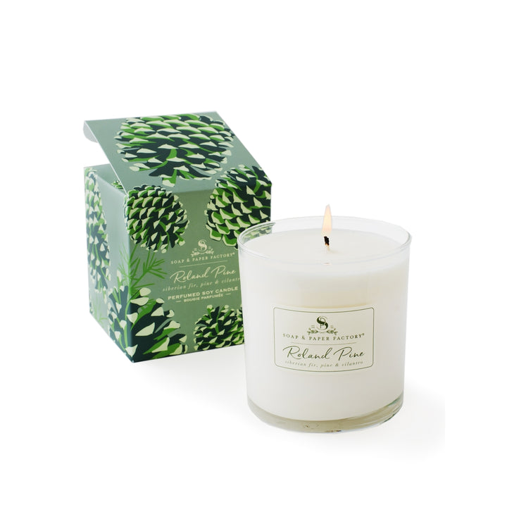Roland Pine Large Soy Candle. 9.5oz