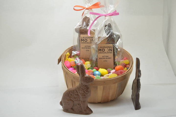 Chocolate Sitting Easter Bunny