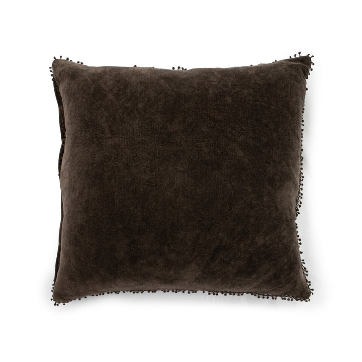 Sugarboo, Truffle Velvet Pillow 22 x 22
