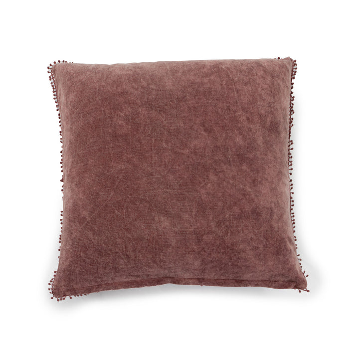 Sugarboo, Mauve Velvet Pillow 22 x 22