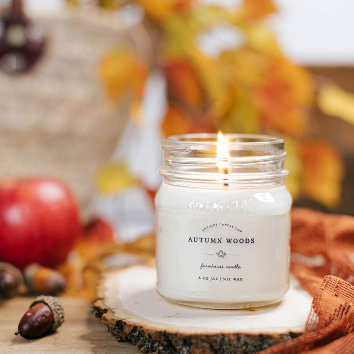 Autumn Woods 8 oz candle