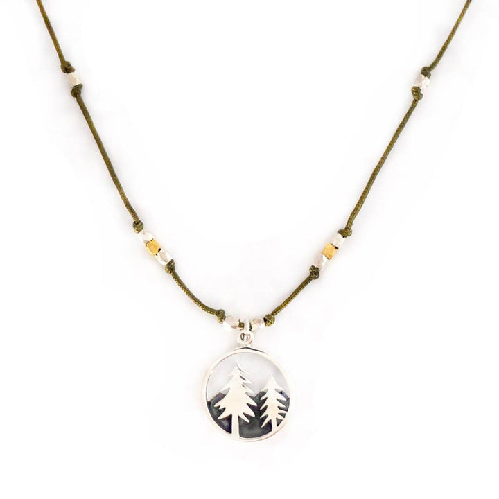 Bronwen Jewelry - Landscape Necklace - Forest