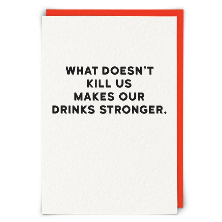 Stronger Greetings Card