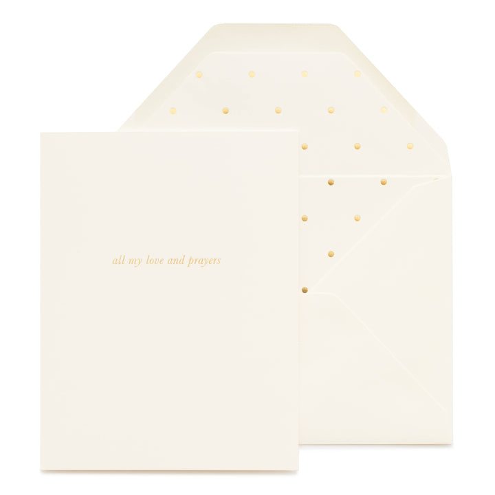 Sugar Paper - All My Love and Prayers Card