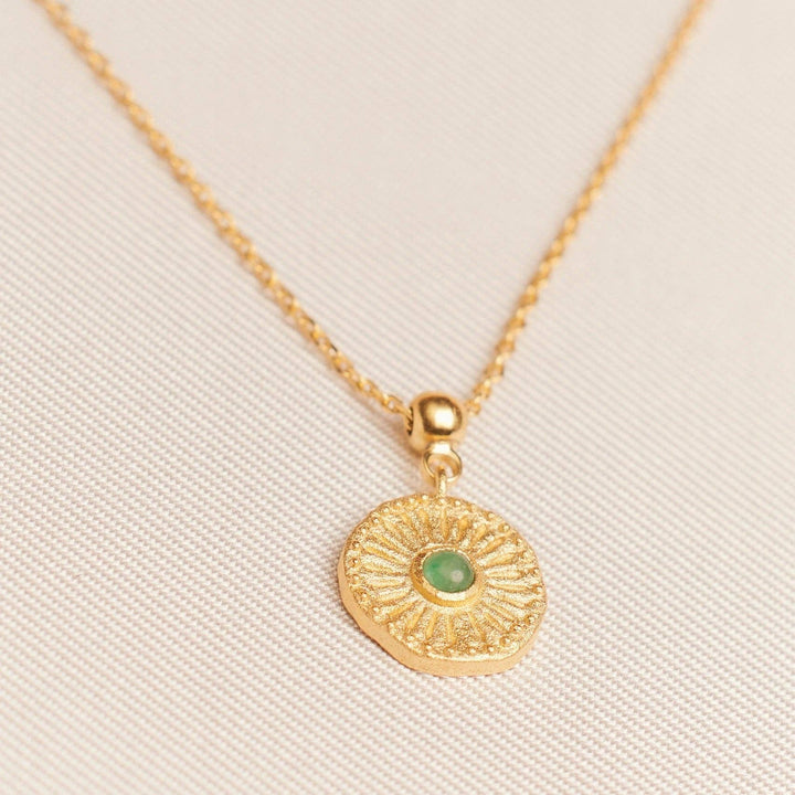 Monia Green Necklace | Jewelry Gold Gift Waterproof