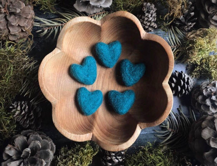 House of Moss - Felted Wool Heart