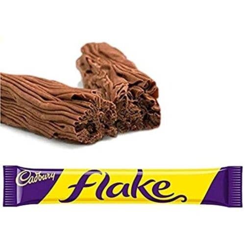 Cadbury Flake Chocolate Bar 32g (Pack of 4)