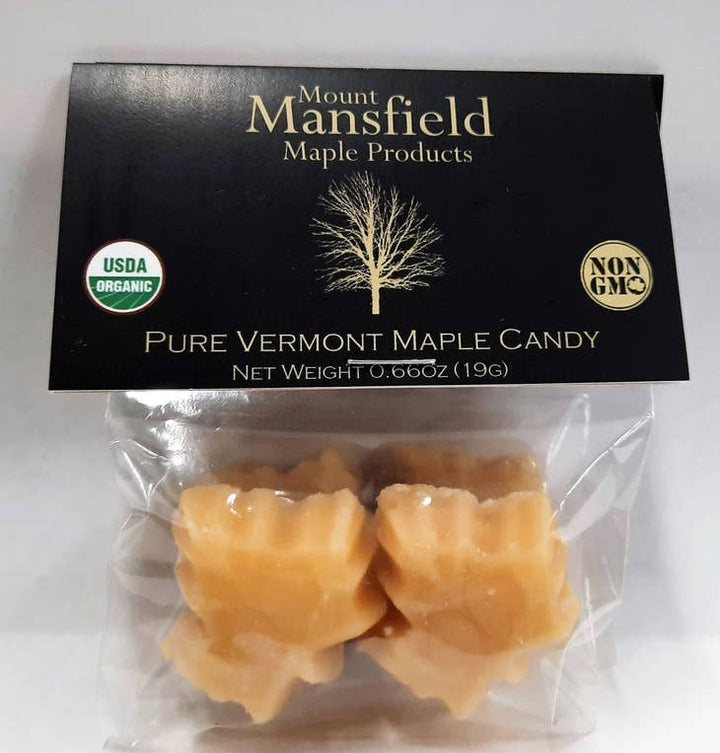 Organic Pure Maple Sugar Candy - 2 piece
