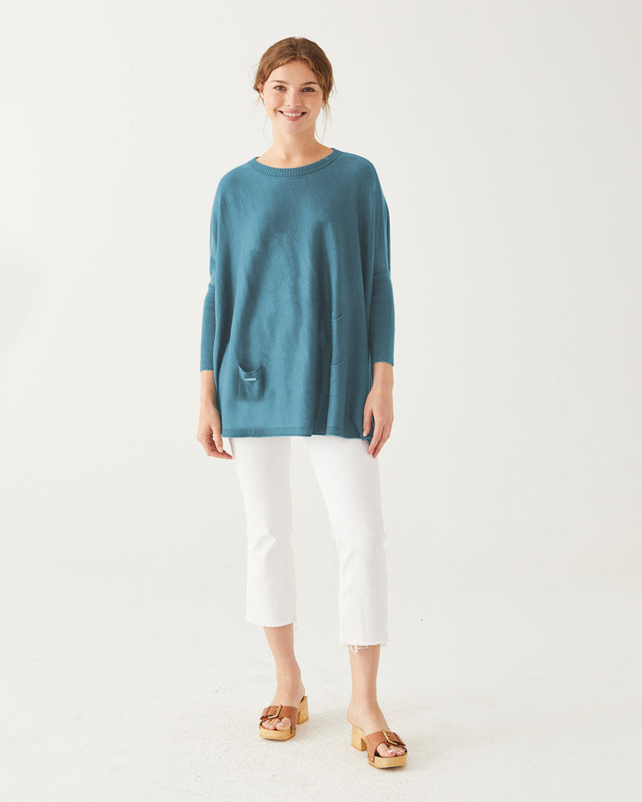 Catalina Crewneck Sweater, jade